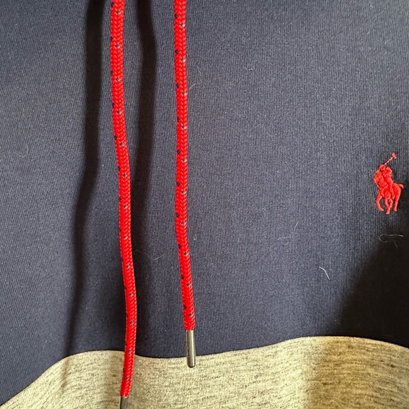 Ralph Lauren POLO RL 67 Men’s Pullover Colorblock Hoodie - Picture 6 of 8